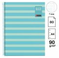 : Poznámkový blok Between the Lines NB-1, A4, 90g, karton, 80 listů, linka, S