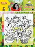 neuveden: Krtek - Omalovánkové puzzle