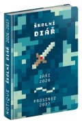 -: Školní diář 2026/2027 Gamer (září 2026 - prosinec 2027), 9,8 x 14,5 cm