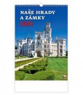 neuveden: Kalendář nástěnný 2025 - Naše hrady a zámky