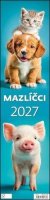 : Kalendář nástěnný 2027 - Mazlíčci