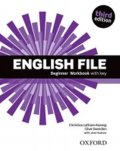 Oxenden Clive: English File Beginner Workbook with Answer Key (3rd)