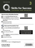 Craven Miles: Q Skills for Success 3 Listening & Speaking Teacher´s Access Card, 3rd