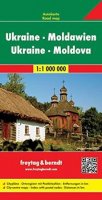 neuveden: AK 6801 Ukrajina, Moldavsko 1:1 000 000 / automapa