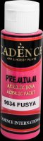 neuveden: Akrylová barva Cadence Premium - fuchsiová / 70 ml