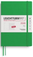 neuveden: Weekly Planner & Notebook 2026 Medium (A5) Spring Leaf