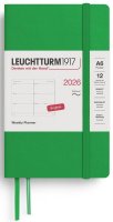 neuveden: Weekly Planner 2026 Pocket (A6) Spring Leaf