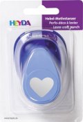 neuveden: HEYDA ozdobná děrovačka velikost L - srdce 2,5 cm