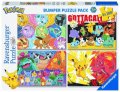 neuveden: Puzzle Pokémon 4x100 dílků