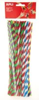 neuveden: APLI modelovací drátky Twist 30 cm - mix kroucených barev 50 ks
