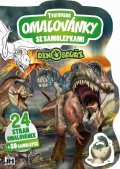 neuveden: Dinosauři - Tvarované omalovánky se samolepkami