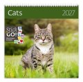 : Kalendář nástěnný 2027 - Cats
