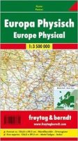 neuveden: AKN 2201 Evropa nástěnná fyzická 1:3 500 000