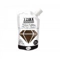 neuveden: Diamantová barva IZINK Diamond - black coffee, tmavě hnědá, 80 ml