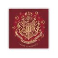 neuveden: Harry Potter Magnet - Bradavice (červený)