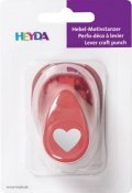 neuveden: HEYDA ozdobná děrovačka velikost S - srdce 1,7 cm