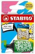 neuveden: STABILO BOSS MINI by Snooze One - modrá, žlutá, zelená