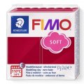 neuveden: FIMO soft 57g - tmavě červená