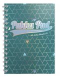 neuveden: Pukka Pad Spirálový blok Glee Jotta A5, papír 80g, 100 listů, zelený