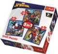neuveden: Trefl Puzzle Spiderman 3v1 (20,36,50 dílků)