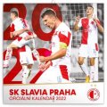 neuveden: Kalendář 2022 poznámkový: SK Slavia Praha, 30 × 30 cm