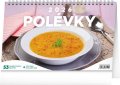 neuveden: Kalendář 2026 stolní: Polévky, 23,1 x 14,5 cm