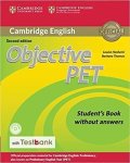 Hashemi Louise: Objective PET Student´s Book without Answers with CD-ROM with Testbank