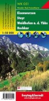 neuveden: WK 051 Eisenwurzen, Steyr, Waidhofen ad Ybbs, Hochkar 1:50 000 / turistická