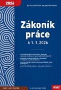 Roučková Dana, Schmied Zdeněk: Zákoník práce k 1. 1. 2026 - sešit