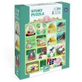 neuveden: DJECO Story Puzzle Tři Prasátka - 35 dílů