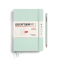 neuveden: Leuchtturm1917 Weekly Planner & Notebook Medium (A5) 2025 Mint Green