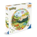 neuveden: Kruhové puzzle Roztomilí Pokémoni 500 dílků