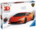 neuveden: Ravensburger Puzzle 3D - Lamborghini Huracán Evo oranžové 108 dílků