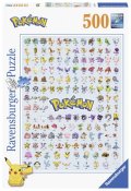 neuveden: Ravensburger Puzzle - Prvních 151 Pokémonů 500 dílků