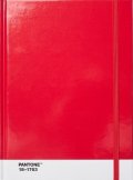 neuveden: Pantone Zápisník tečkovaný L - Red 18-1763