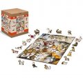 neuveden: Wooden City Puzzle Kočky v Londýně 300 dílků, dřevěné