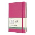neuveden: Moleskine Plánovací zápisník 2022 růžový L, tvrdý