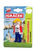 neuveden: Igráček Suvenýr I Love CZ - figurka