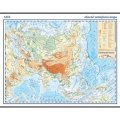 neuveden: Asie - školní nástěnná obecně zeměpisná mapa Asie 1:13 000 000