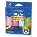 neuveden: Centropen zvýrazňovač 6252 style soft plochý
