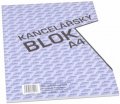 neuveden: Kancelářský blok A4, čistý, 50 listů