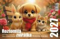 : Kalendář 2027 Roztomilá zvířátka, stolní, týdenní, 14 x 21,4 cm