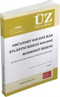 neuveden: ÚZ 1366 Občanský soudní řád
