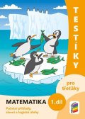 neuveden: Testíky pro třeťáky – matematika, 1. díl (barevný pracovní sešit)