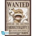 neuveden: One Piece Plakát - Wanted Luffy 52x38 cm