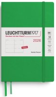 neuveden: Weekly Planner 2026 Paperback (B6+) Spring Leaf