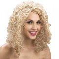 neuveden: Paruka Blond - kudrnaté vlasy