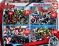 neuveden: Puzzle Avengers 4v1 (50,80,100,150 dílků)