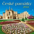 neuveden: Kalendář 2022 - České památky, nástěnný