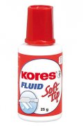 neuveden: Kores Opravný lak Fluid Soft tip 25 g s houbičkou